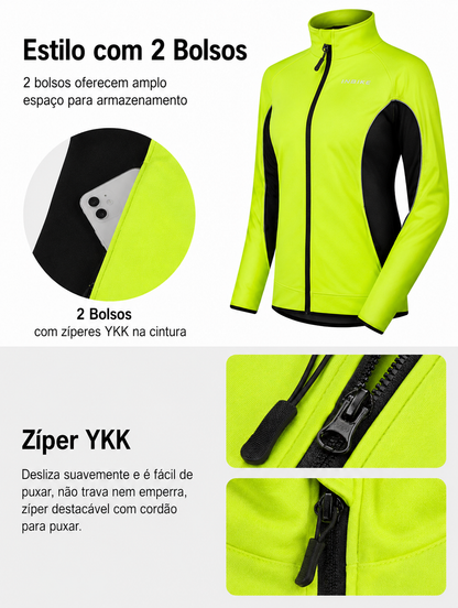 Jaqueta de Ciclismo Feminina INBIKE