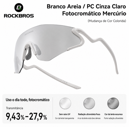 Óculos de Ciclismo Fotocromático ROCKBROS