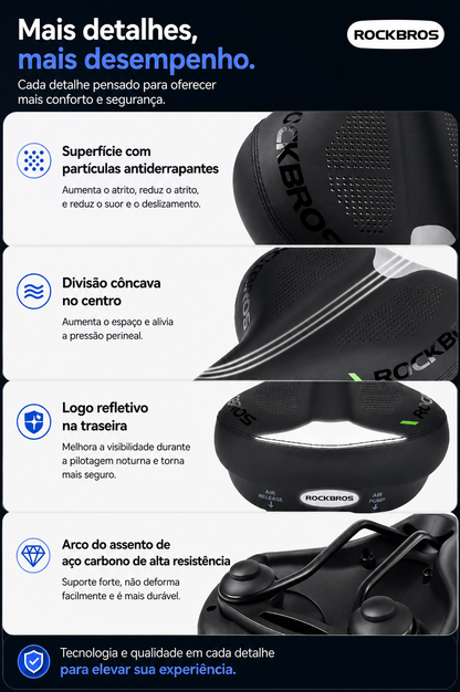Selim ROCKBROS com Câmara de Ar