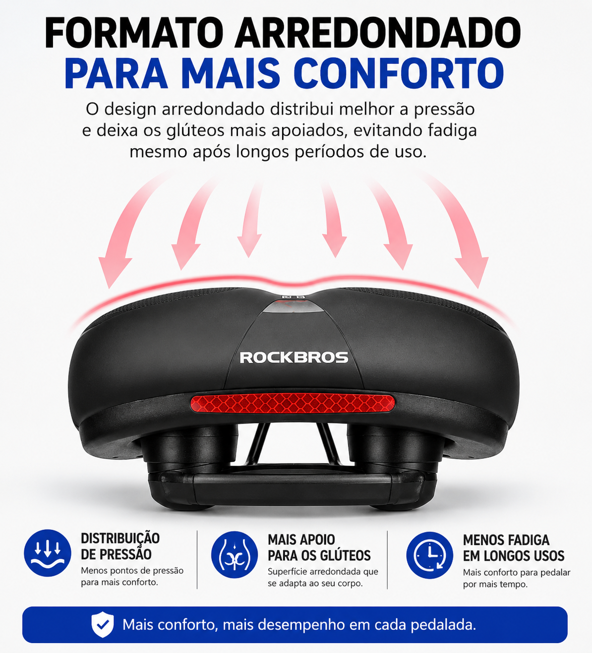 Selim ROCKBROS em Espuma Memory