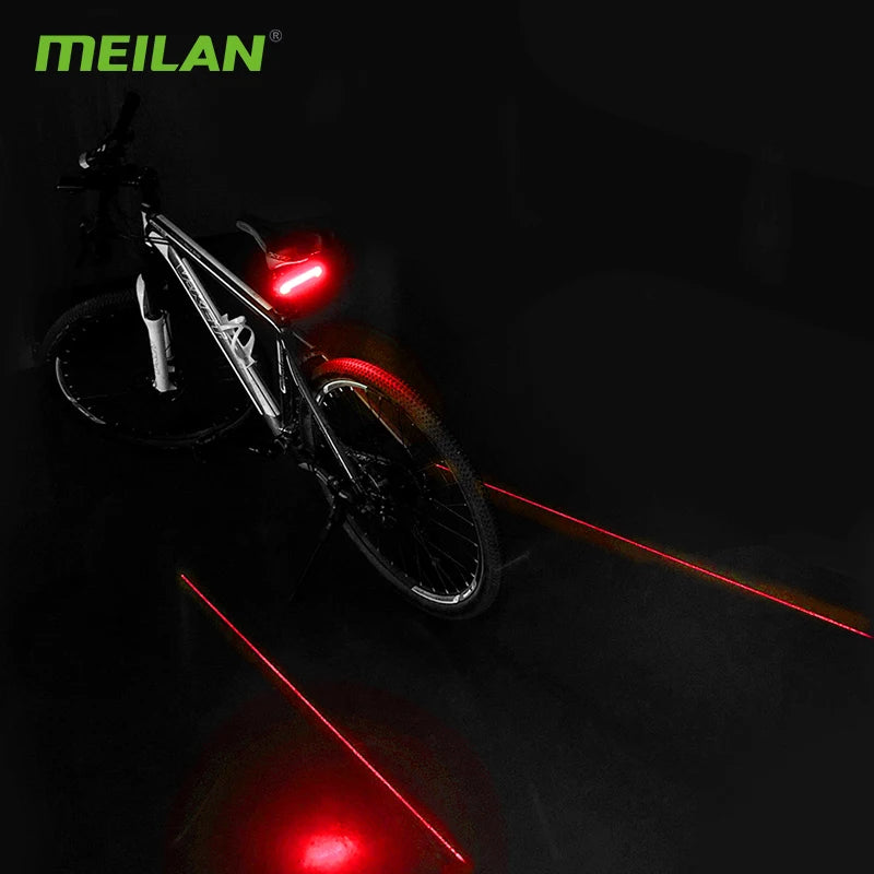 Lanterna Traseira Inteligente Meilan X5 com Controle Remoto