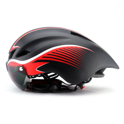 Capacete de Ciclismo com Viseira MTB e Estrada
