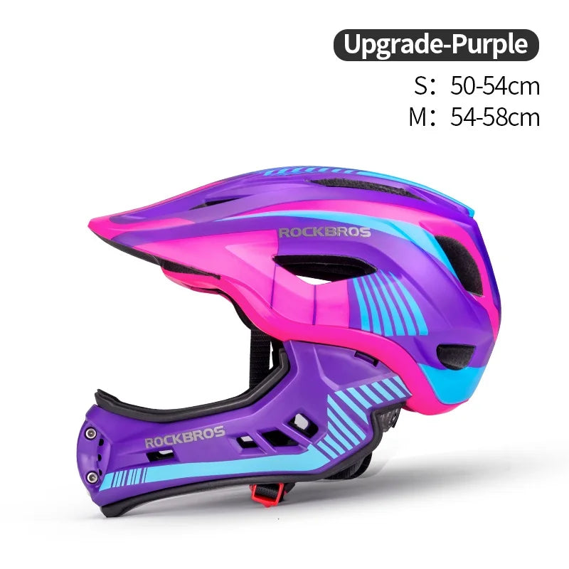 Capacete Infantil ROCKBROS 2 em 1