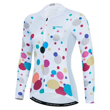 Jersey de Ciclismo Feminina Manga Longa