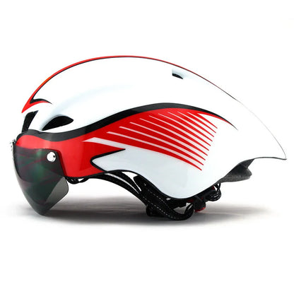 Capacete de Ciclismo com Viseira MTB e Estrada