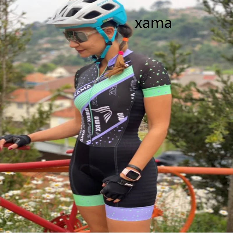 Macaquinho de Ciclismo Feminino XAMA