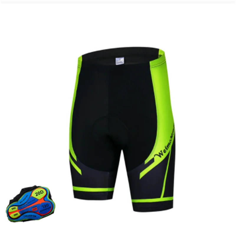 Men's Black Cycling Shorts