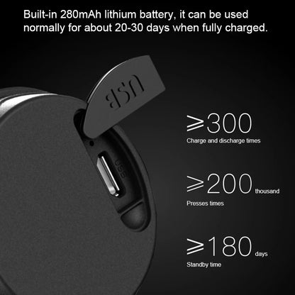 Buzina Elétrica para Bicicleta Recarregável USB