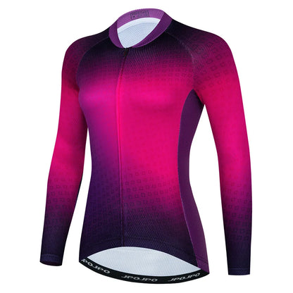 Jersey de Ciclismo Feminina Manga Longa