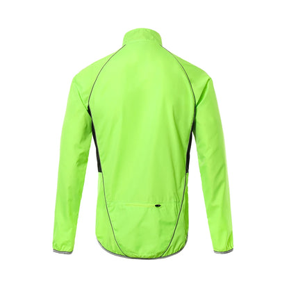 Jaqueta Corta-Vento de Ciclismo Masculina ARSUXEO