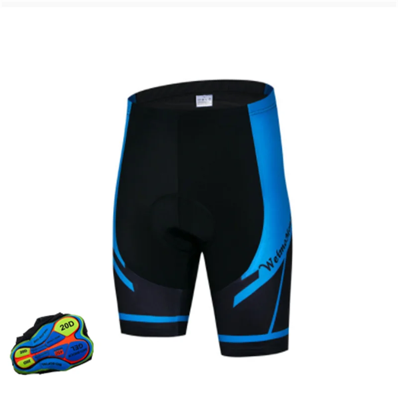 Men's Black Cycling Shorts