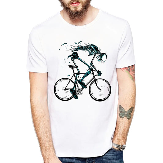 Men's Worn Out Bike T-Shirt