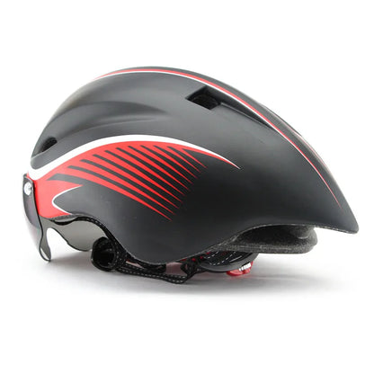Capacete de Ciclismo com Viseira MTB e Estrada