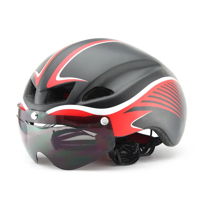 Capacete de Ciclismo com Viseira MTB e Estrada