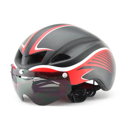 Capacete de Ciclismo com Viseira MTB e Estrada