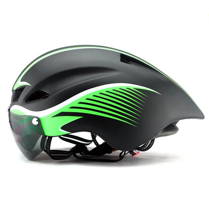 Capacete de Ciclismo com Viseira MTB e Estrada