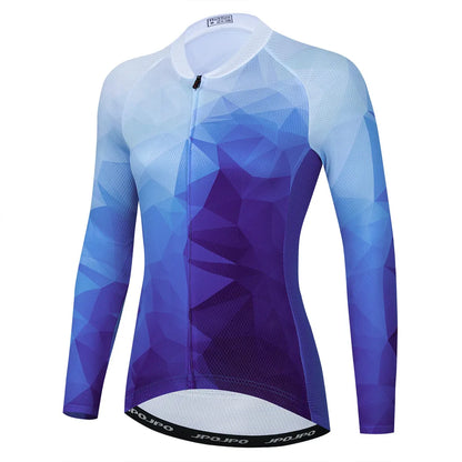 Jersey de Ciclismo Feminina Manga Longa