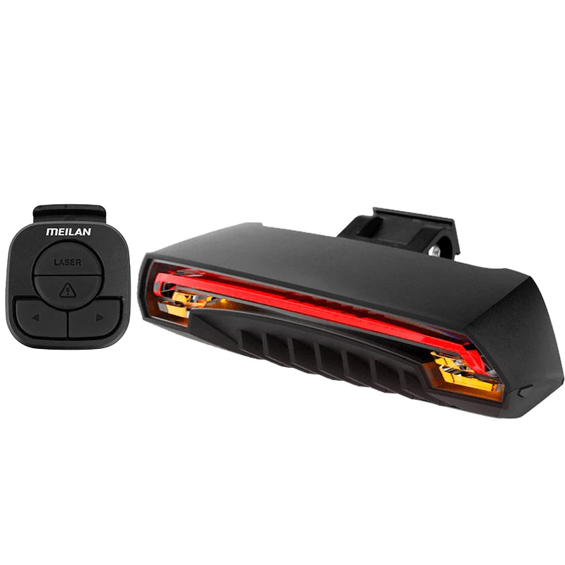 Lanterna Traseira Inteligente Meilan X5 com Controle Remoto