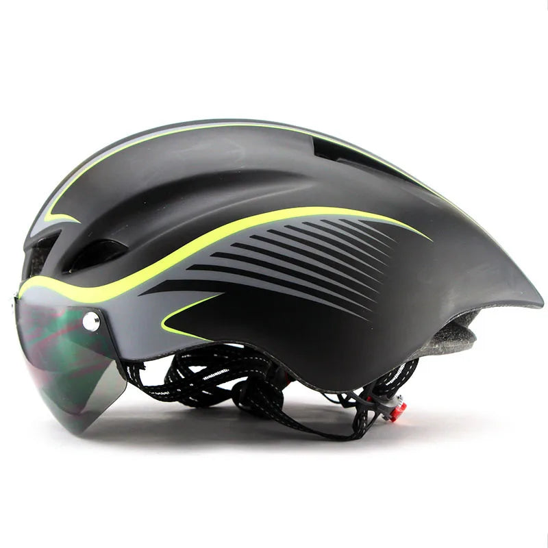 Capacete de Ciclismo com Viseira MTB e Estrada