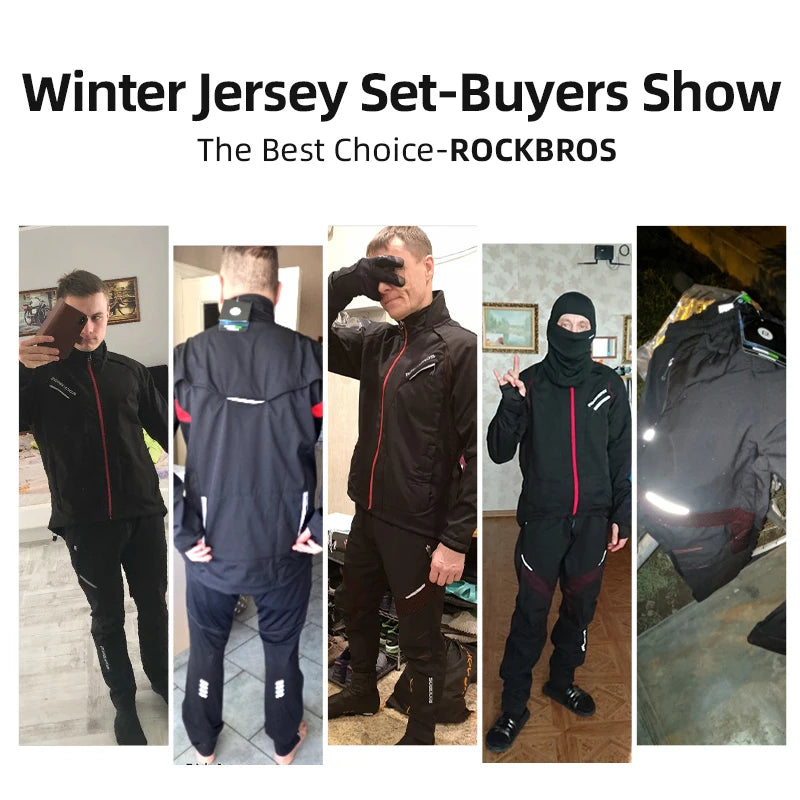 ROCKBROS Winter Cycling Set