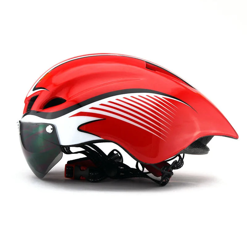 Capacete de Ciclismo com Viseira MTB e Estrada