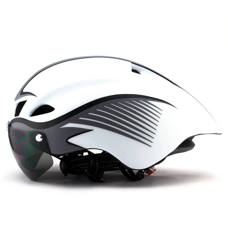 Capacete de Ciclismo com Viseira MTB e Estrada