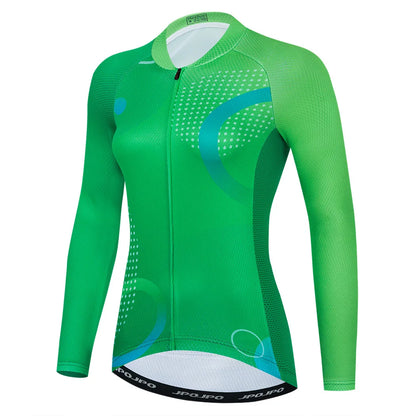 Jersey de Ciclismo Feminina Manga Longa