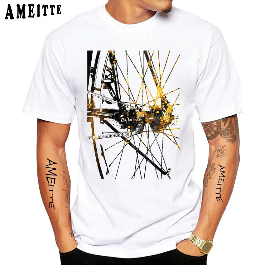 Camiseta Anatomy of a Road Bike