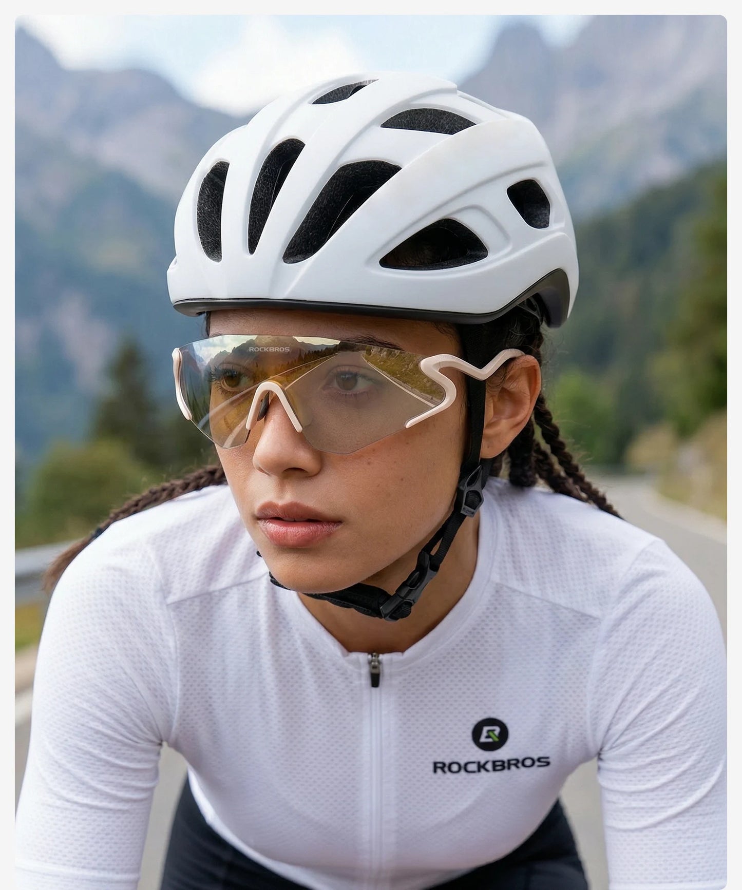 Óculos de Ciclismo Fotocromático ROCKBROS