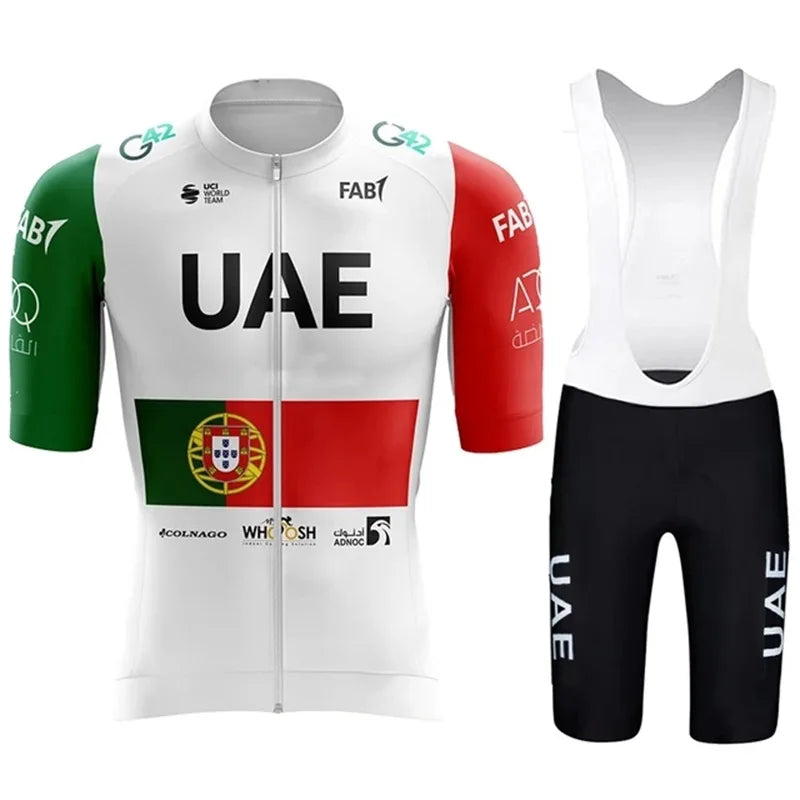 Conjunto de Ciclismo Masculino UAE Team