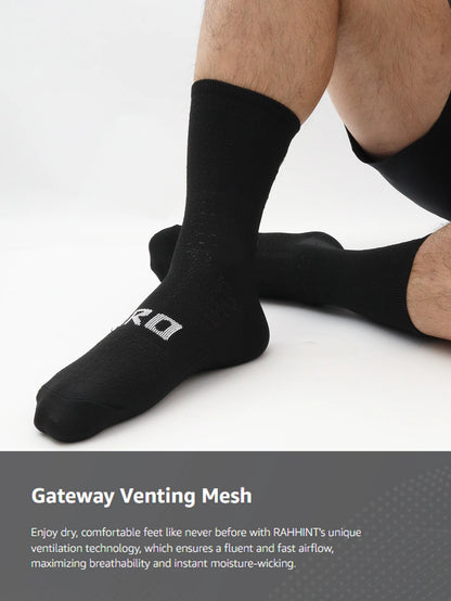 Kit com 4 Pares de Meias Esportivas para Ciclismo e Corrida