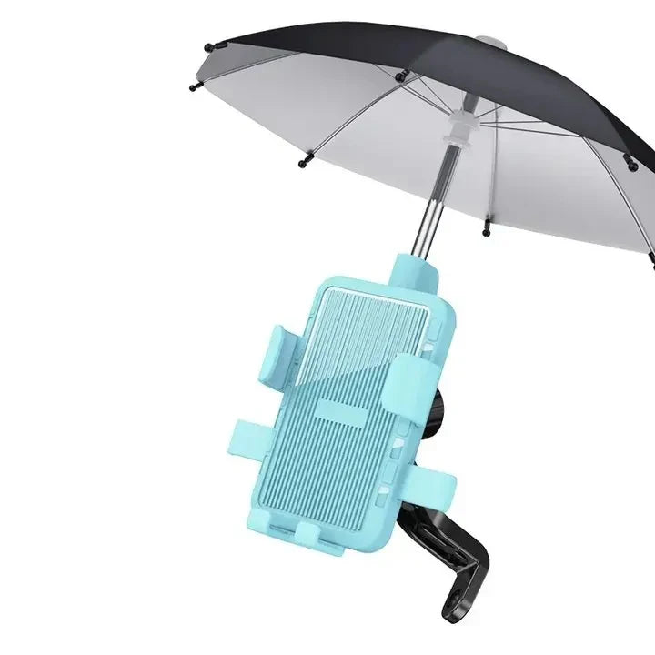 Suporte de Celular com Protetor Solar/Chuva