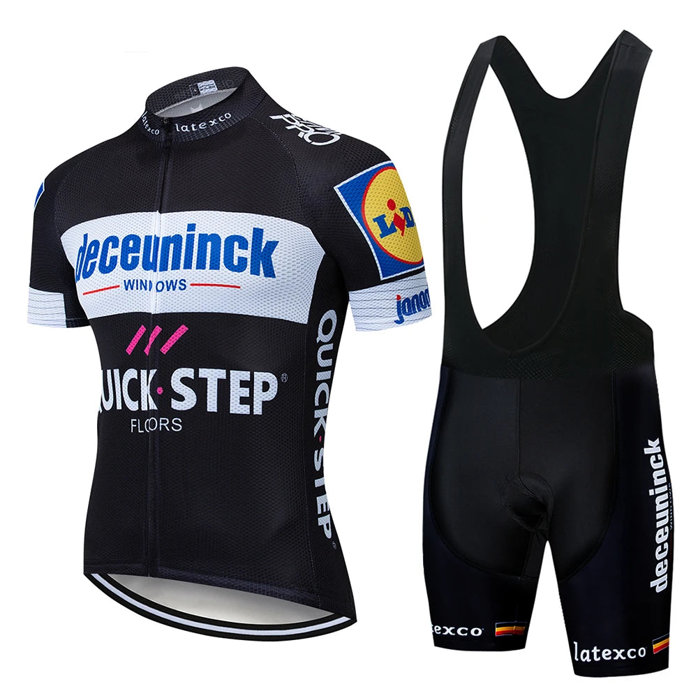 Conjunto de Ciclismo Masculino Quick Step Team