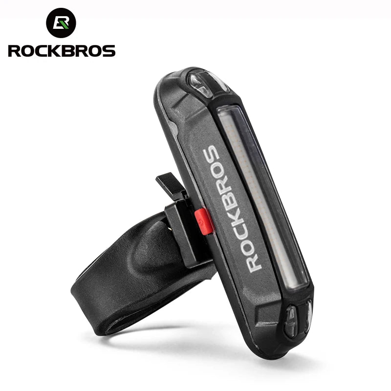 Lanterna Traseira de Bicicleta LED ROCKBROS Recarregável USB