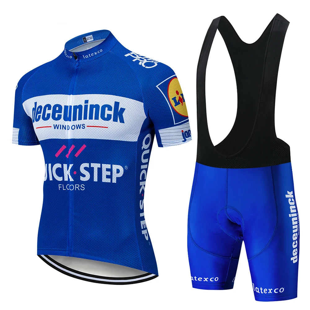 Conjunto de Ciclismo Masculino Quick Step Team