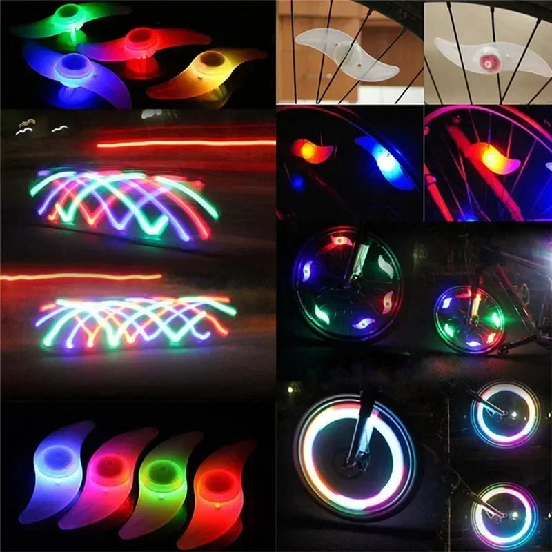 Luz LED para Raios de Bicicleta