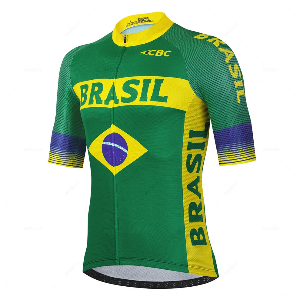 Brazil Team Cycling Set