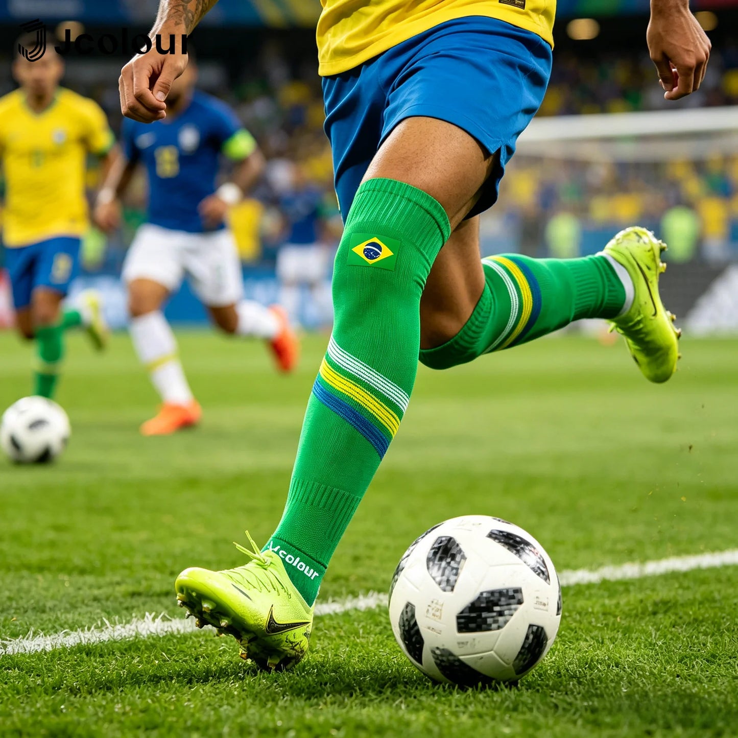 Joelheira Compressiva Esportiva para Ciclismo e Corrida