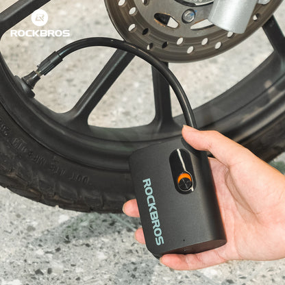 Bomba Elétrica Portátil ROCKBROS para Bicicleta