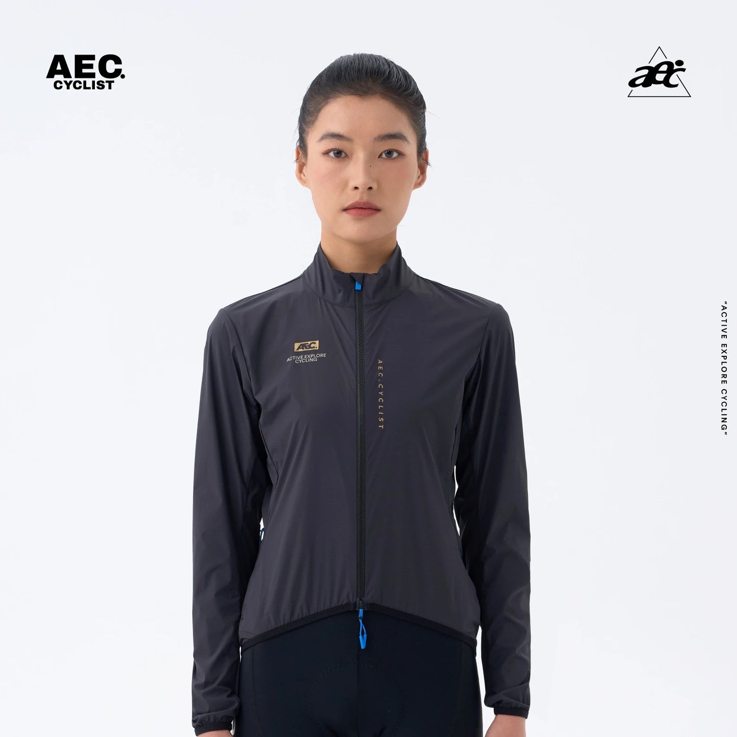 Jaqueta de Ciclismo Feminina AEC.CYCLIST Manga Longa