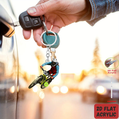 Chaveiro MTB Off-Road 2D Acrílico