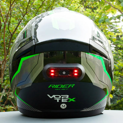 Rear Light for Cycling Helmet