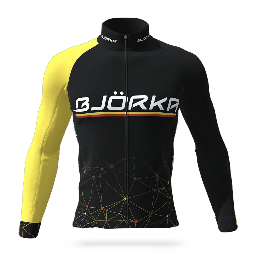 Jersey de Ciclismo Masculina Bjorka Manga Longa