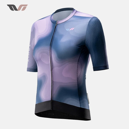 Camisa de Ciclismo ROCKBROS Feminina Manga Curta