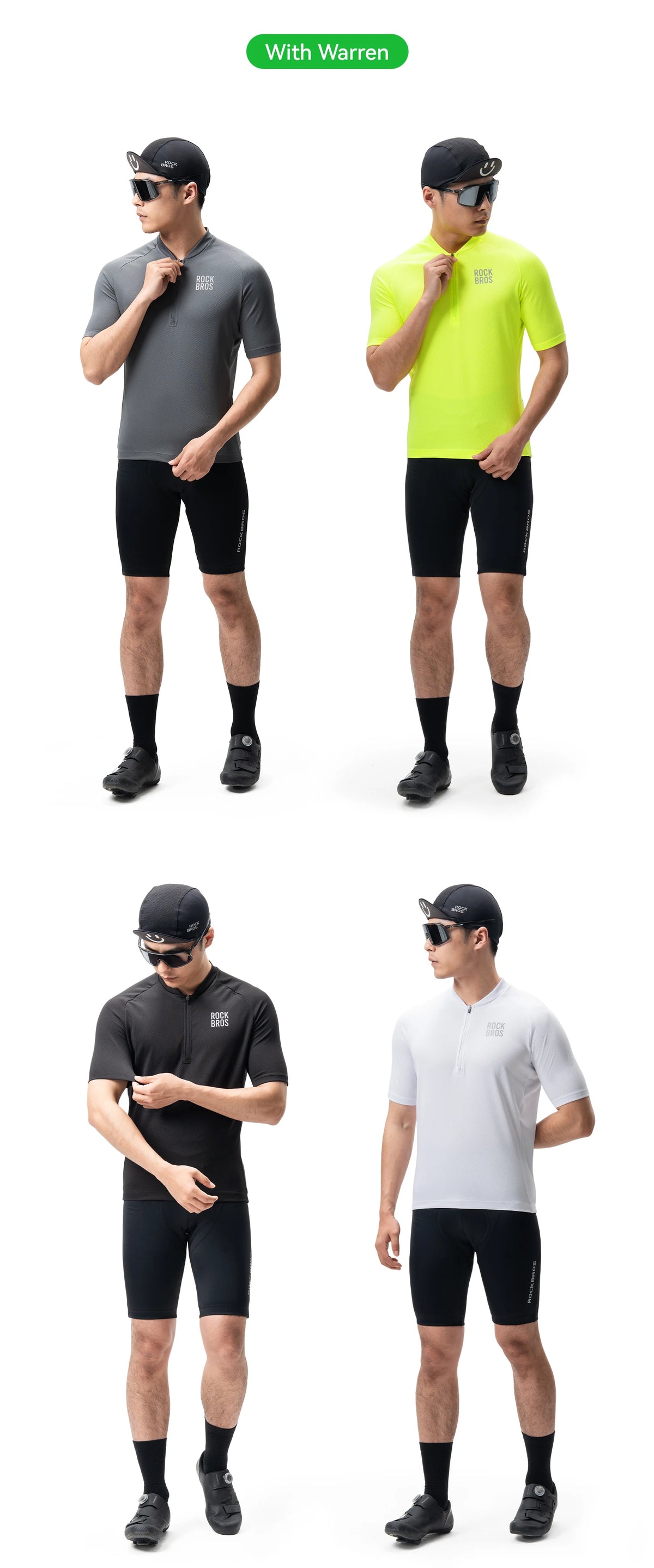 Camisa de Ciclismo Masculina ROCKBROS