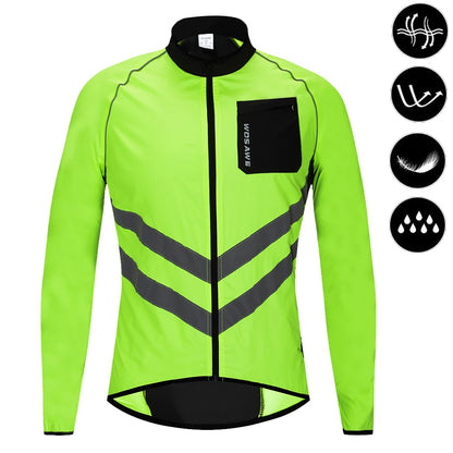 Jaqueta Corta Vento Masculina WOSAWE Refletiva
