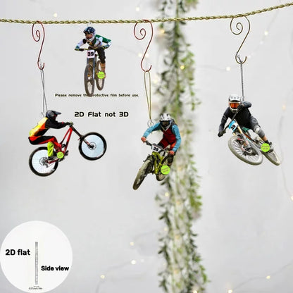 Chaveiro MTB Off-Road 2D Acrílico