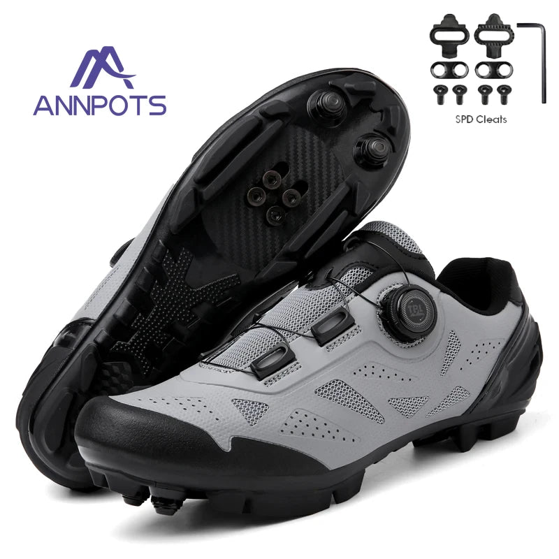 Sapatilha de Ciclismo Masculina SPD Knit