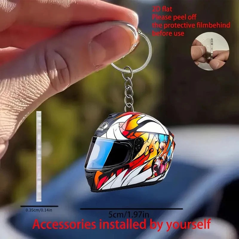 Chaveiro Capacete 2D