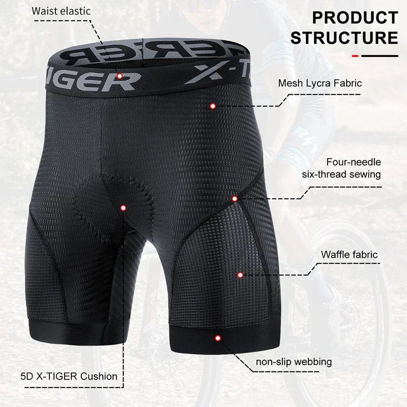 X-TIGER Cycling Shorts